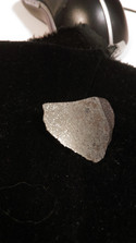 Chergach meteorite ready to be ground